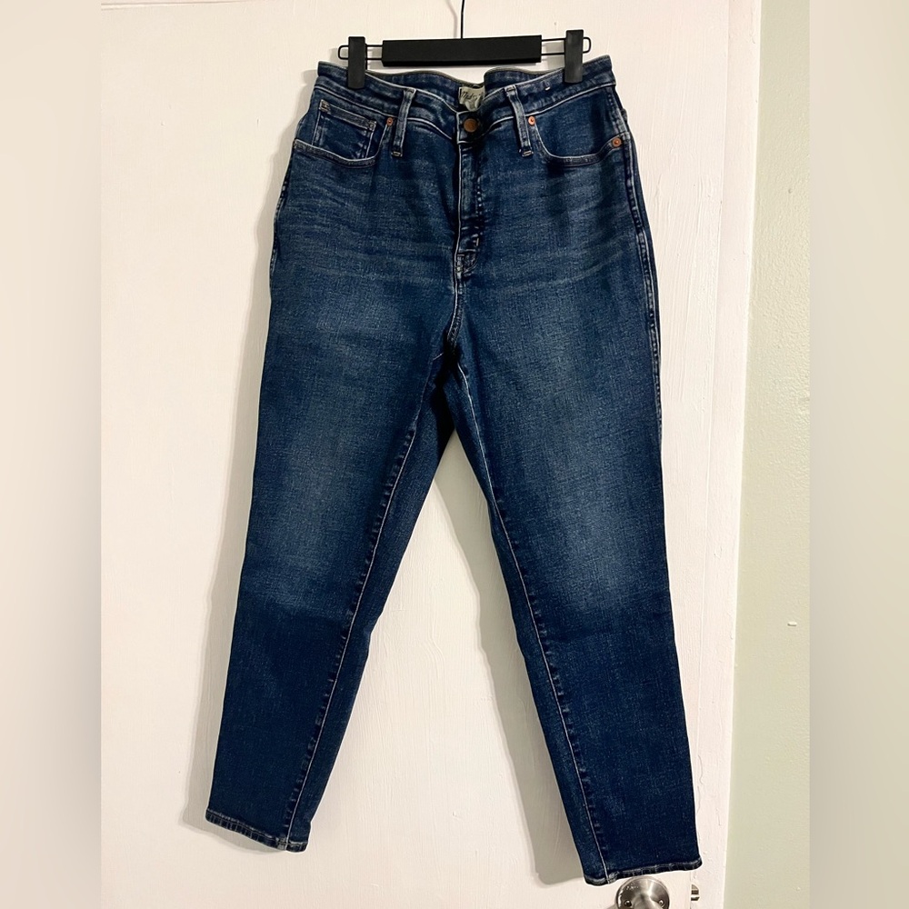 Madewell Dark Blue Skinny Jeans - Picture 3 of 6